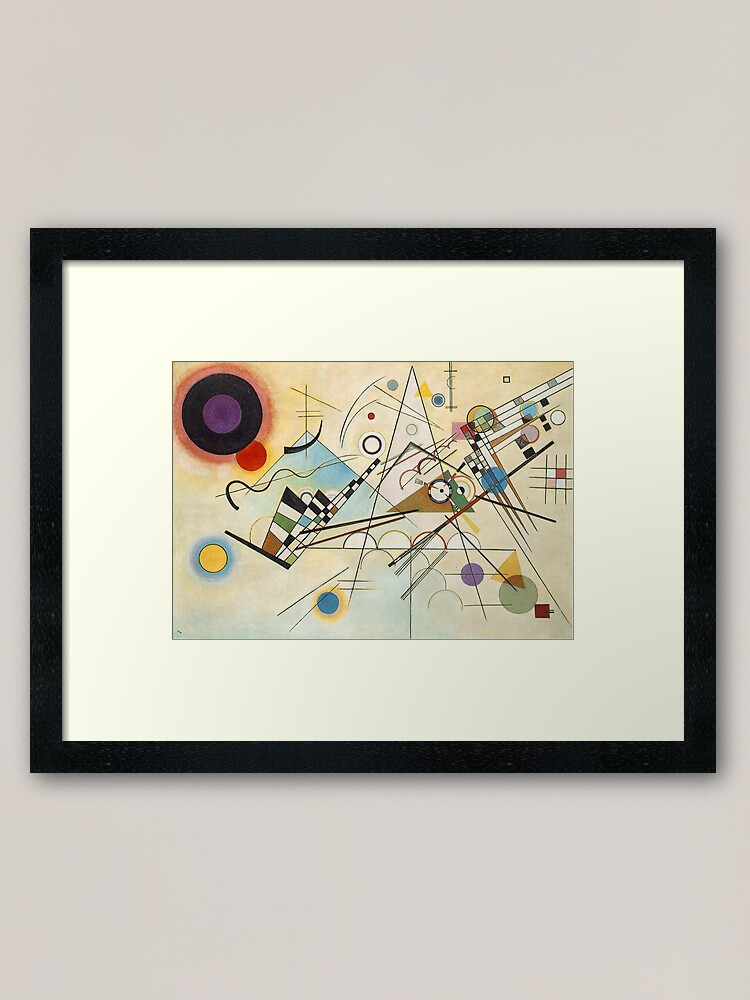 Wassily Kandinsky Composition Viii 8 1923 Framed Art Print By