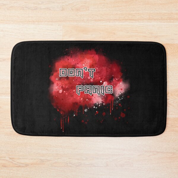 Item preview, Don't Panic Red Splashes / Blood Splashes designed and sold by Linda Gleißner.