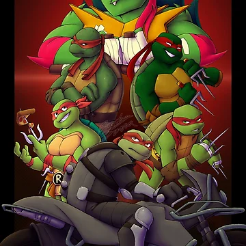 Artwork thumbnail, The Protector: Raphael by RandyZorra