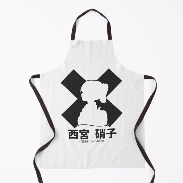 Item preview, A silent Voice Nishimiya Design Black and white designed and sold by Halabe art.