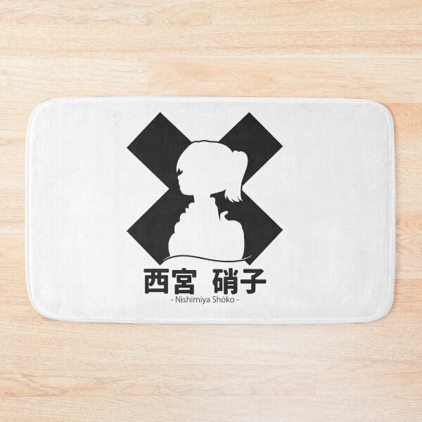 Item preview, A silent Voice Nishimiya Design Black and white designed and sold by Halabe art.