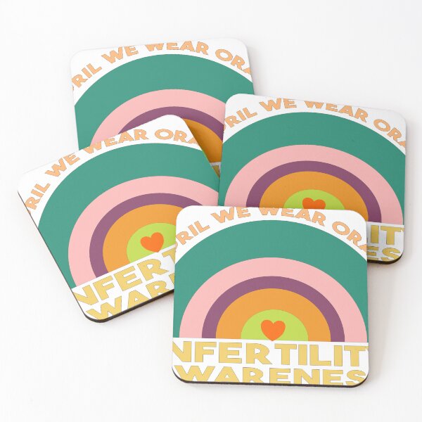 Item preview, In April We Wear Orange Infertility Awareness designed and sold by moloudesign.