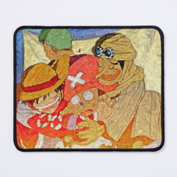 Item preview, Zero, Luffy, Ussop and Chopper Alabasta Inspired by One Piece Acrylic painting designed and sold by outofflow.