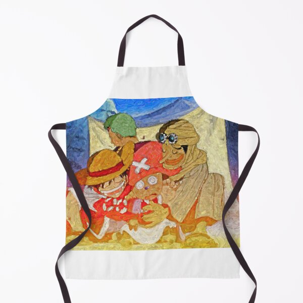 Item preview, Zero, Luffy, Ussop and Chopper Alabasta Inspired by One Piece Acrylic painting designed and sold by outofflow.