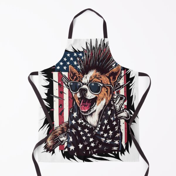 Item preview, 4th of July Funny Dog Anar-barkist designed and sold by ChromaArtistic.