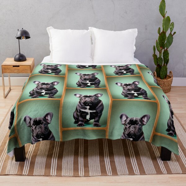 Item preview, French Bulldog Stylish Fashion Art designed and sold by ElegantCat.
