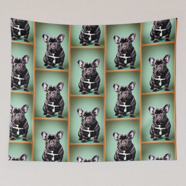 Item preview, French Bulldog Stylish Fashion Art designed and sold by ElegantCat.
