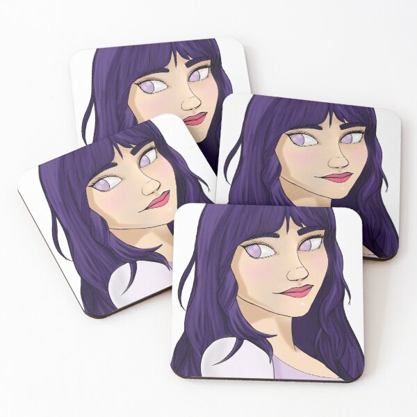 Item preview, Semi-Realistic Quiet Purple Ninja Girl designed and sold by LeedlesArt.