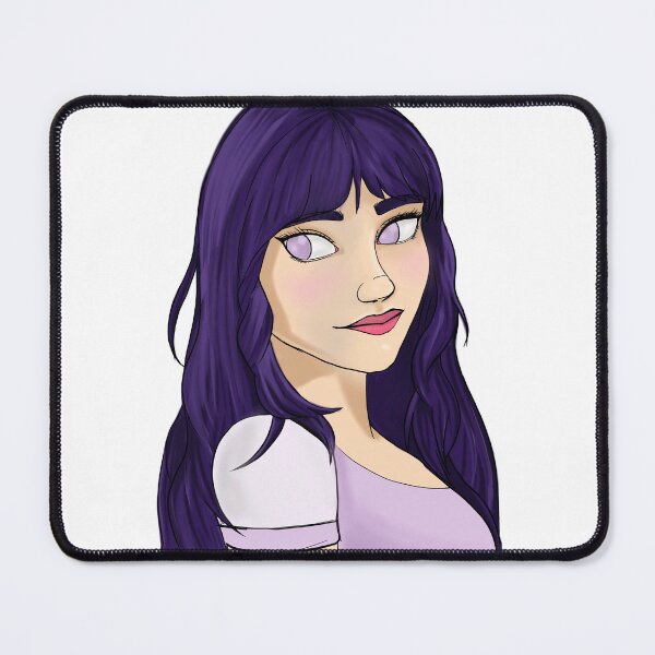 Item preview, Semi-Realistic Quiet Purple Ninja Girl designed and sold by LeedlesArt.