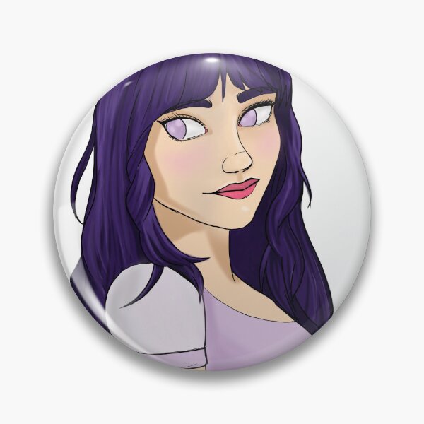 Item preview, Semi-Realistic Quiet Purple Ninja Girl designed and sold by LeedlesArt.