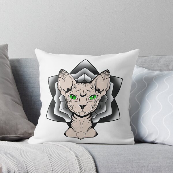 Item preview, Sphynx cat mandala designed and sold by AmarasArt.
