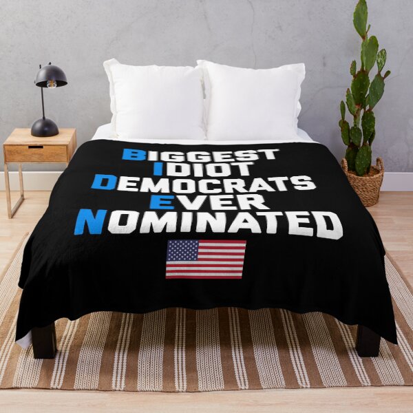 Item preview, Biden Acronym Biggest Idiot Democrats Ever Nominated Funny designed and sold by Janewarka ⭐⭐⭐⭐⭐.