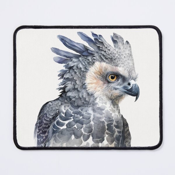 Item preview, Beautiful Harpy Eagle Portrait | Wildlife Watercolour Portrait designed and sold by Adios65.