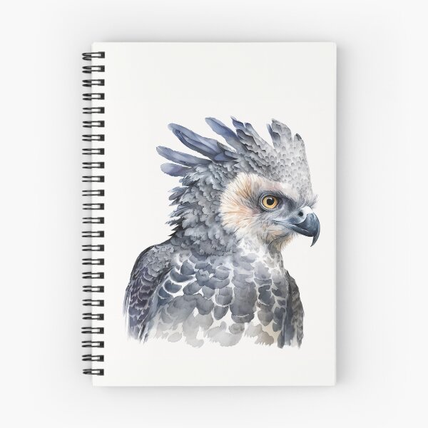 Item preview, Beautiful Harpy Eagle Portrait | Wildlife Watercolour Portrait designed and sold by Adios65.