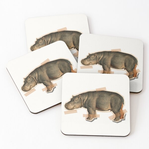 Item preview, Hippopotamus with Tape II designed and sold by Kathadora.