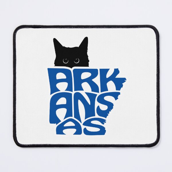 Item preview, Cat Loves Arkansas | State Pride Shirt for Pet Lovers designed and sold by GoblinBoutique.