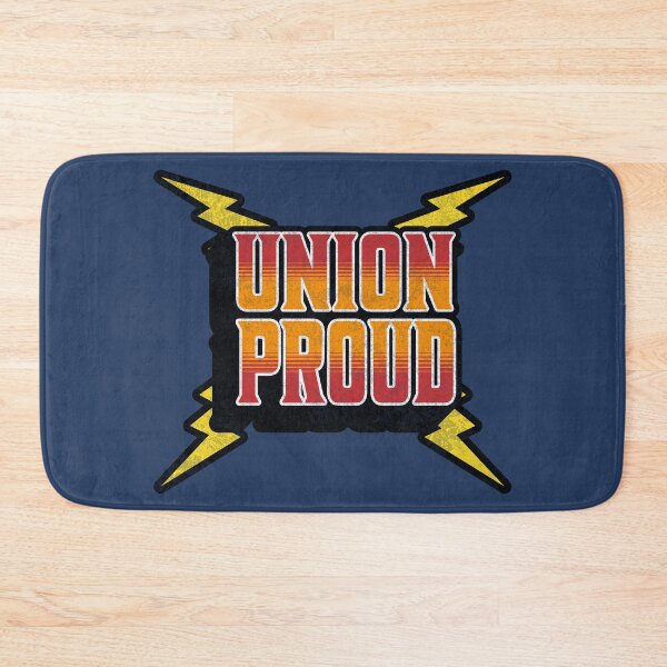 Item preview, Union Proud | Pro Union | Hard Hat | Union Sticker designed and sold by Wavecrest Wearables.