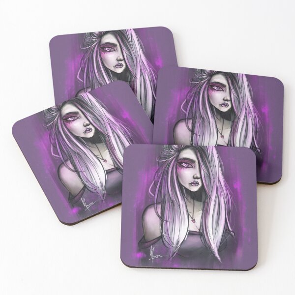 Item preview, Purple Mist Portrait designed and sold by I-Am-Daley.