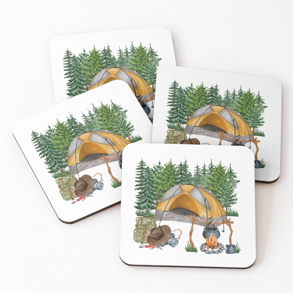 Item preview, Camping, Hiking, Nature and Outdoors Lovers designed and sold by silviaol.