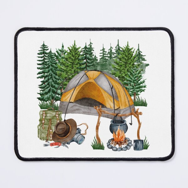 Item preview, Camping, Hiking, Nature and Outdoors Lovers designed and sold by silviaol.