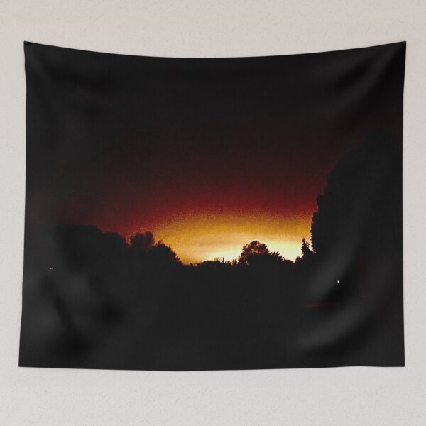 Item preview, Warm Eerie Lights on a Rainy Night  designed and sold by CJRPics.