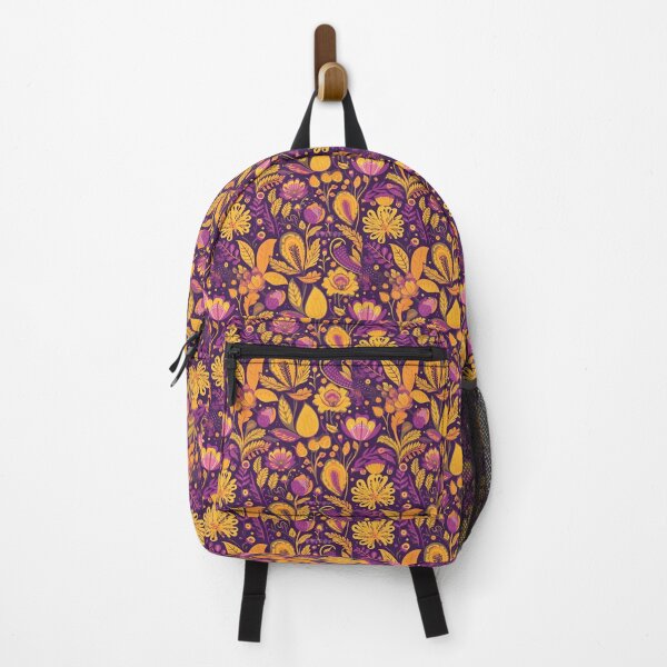 Item preview, Purple and Yellow Flower Floral designed and sold by VintageFlorals.