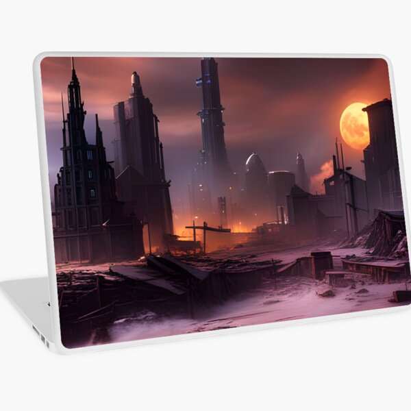 Apocalypse Dystopian future Laptop Skin