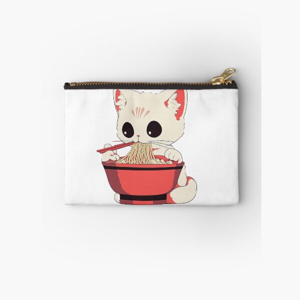 Item preview, Purrfect Noodle Partner: This Cat Loves His Cup of Noodles! designed and sold by urbannft.