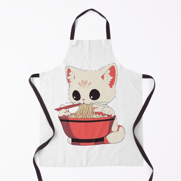 Item preview, Purrfect Noodle Partner: This Cat Loves His Cup of Noodles! designed and sold by urbannft.