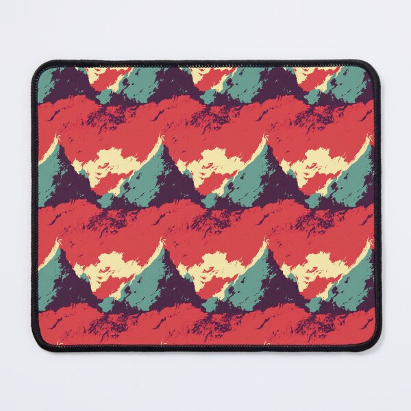 Item preview, Mountain pattern red white and blue designed and sold by Aaron2610.