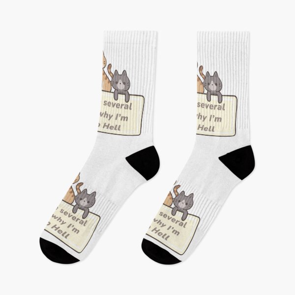 Item preview, Cute Cats Board - Going to Hell designed and sold by Neitherworld-BJ.