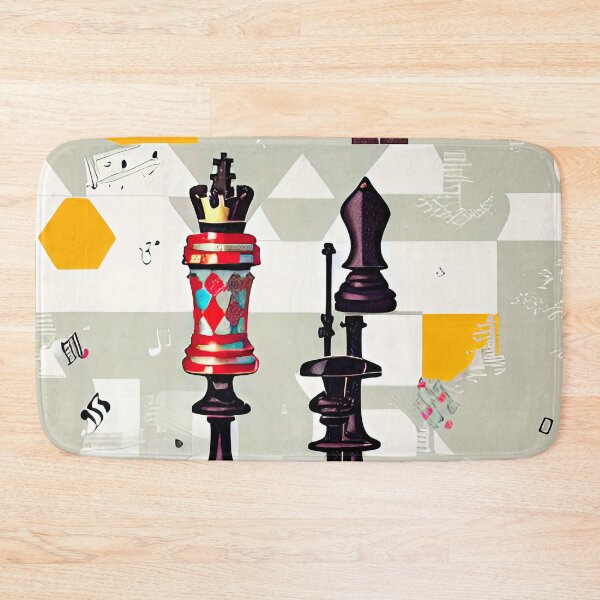 Item preview, Five dimensional Chess Game Minimalist Graphic Designs designed and sold by GinetteArt.