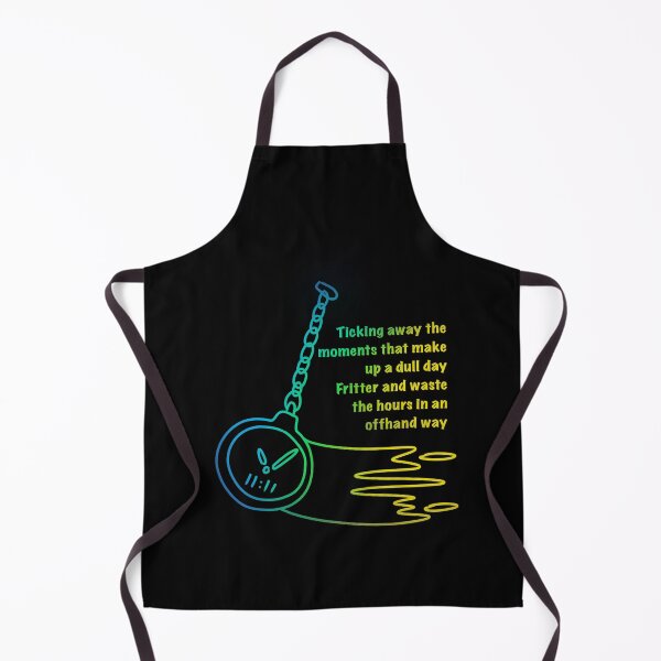 Item preview, Time pink Floyd ticking away lyrics lettering designed and sold by SoulTrekking.
