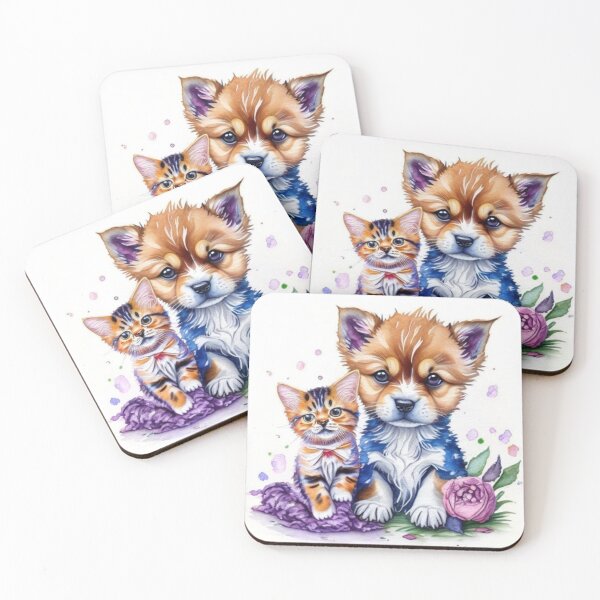 Item preview, Pawsome Pals: A Puppy and Kitten Adventure designed and sold by TshirtTown88.