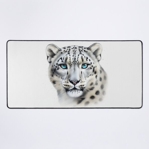 Item preview, Beautiful Snow Leopard Portrait | Wildlife Watercolour Portrait designed and sold by Adios65.