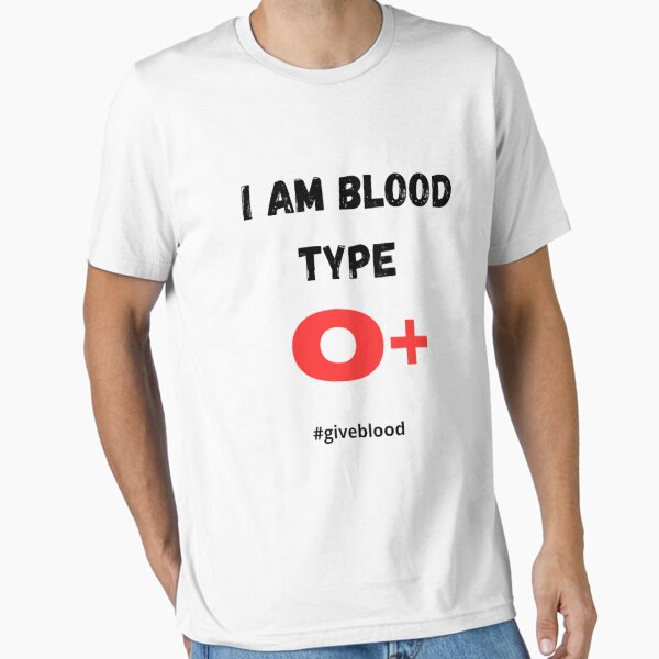 BLOOD TYPE O Tシャツ Blood Type O T-Shirts for Sale | Redbubble