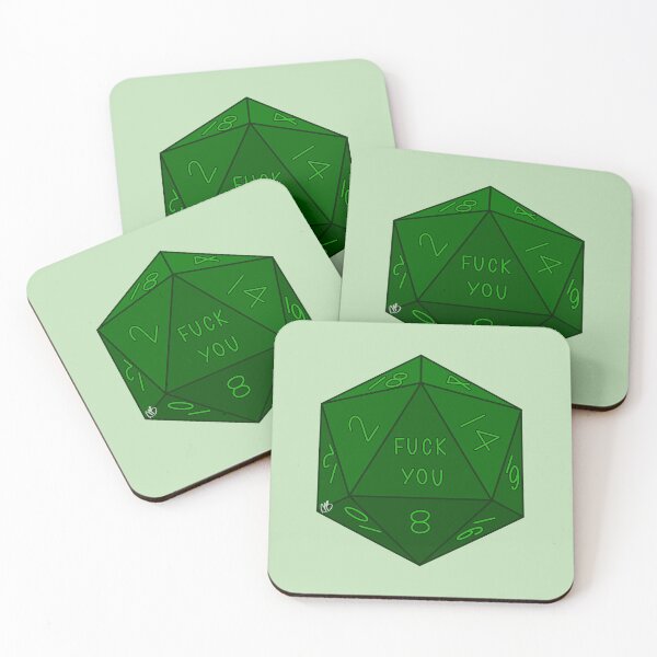 Item preview, verde vete a la mierda d20 designed and sold by Mouse1836.