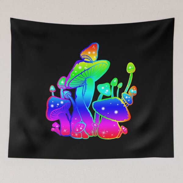 Item preview, RAINBOW MUSHROMES designed and sold by Linda Gleißner.