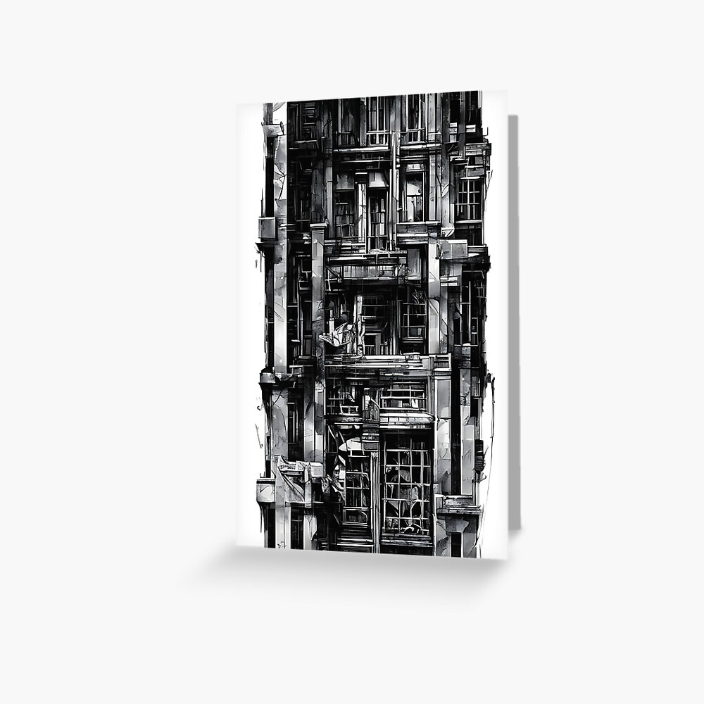 Item preview, Greeting Card designed and sold by StudioDestruct.