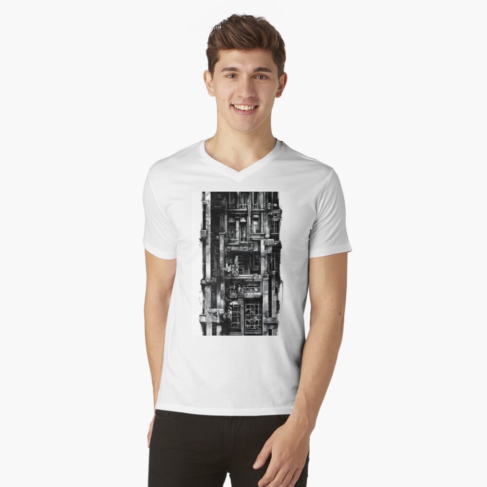 Item preview, V-Neck T-Shirt designed and sold by StudioDestruct.