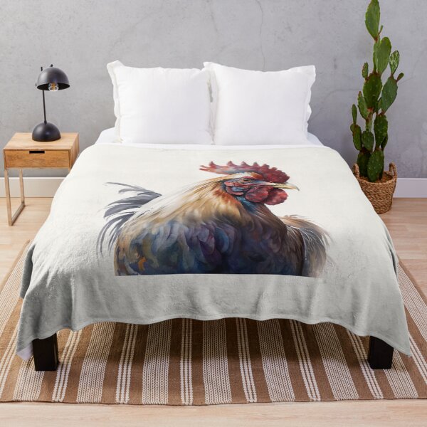 Item preview, Rooster Portrait | Wildlife Watercolour Portrait designed and sold by Adios65.