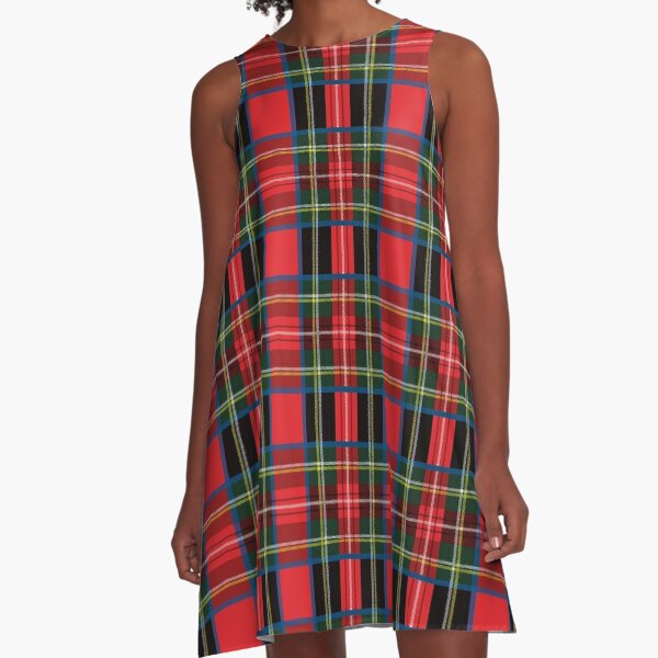 Maasai Shuka Inspired A-Line Dress for Sale by exotikcocotte