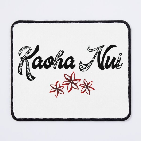 Item preview, KAOHA NUI (black) designed and sold by Nesian-Tahiti.