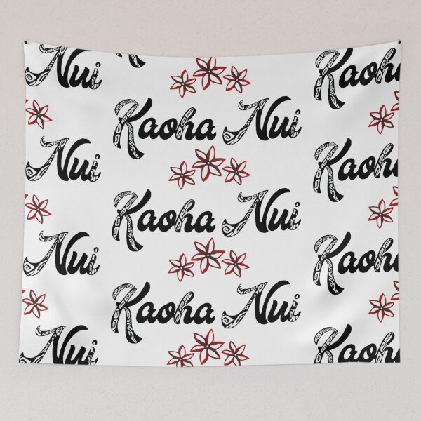 Item preview, KAOHA NUI (black) designed and sold by Nesian-Tahiti.