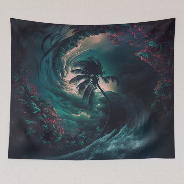 Item preview, Surviving Hurricane Winds on Luminous Island designed and sold by DaniFantasy.