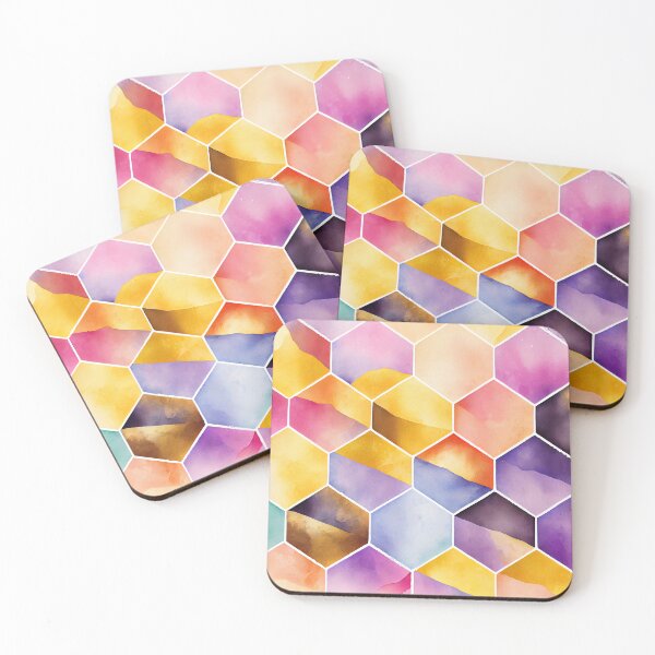 Item preview, Hexagon Honeycomb Pattern designed and sold by Gypsykiss.