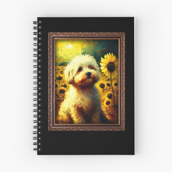 Item preview, Shichon Sunflower Painting Adorable Dog designed and sold by rafaeltto.