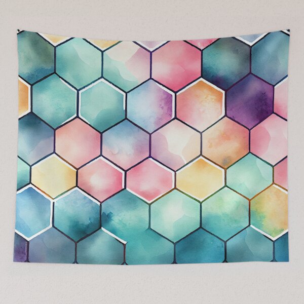 Item preview, Hexagon Honeycomb Pattern 3 designed and sold by Gypsykiss.
