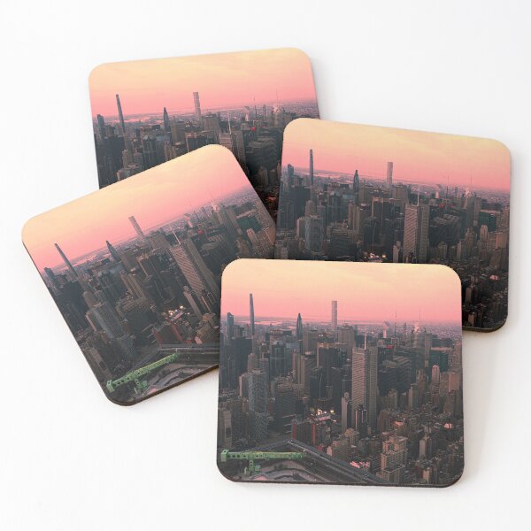 Item preview, Manhattan at sunset designed and sold by Under The Radar Van.