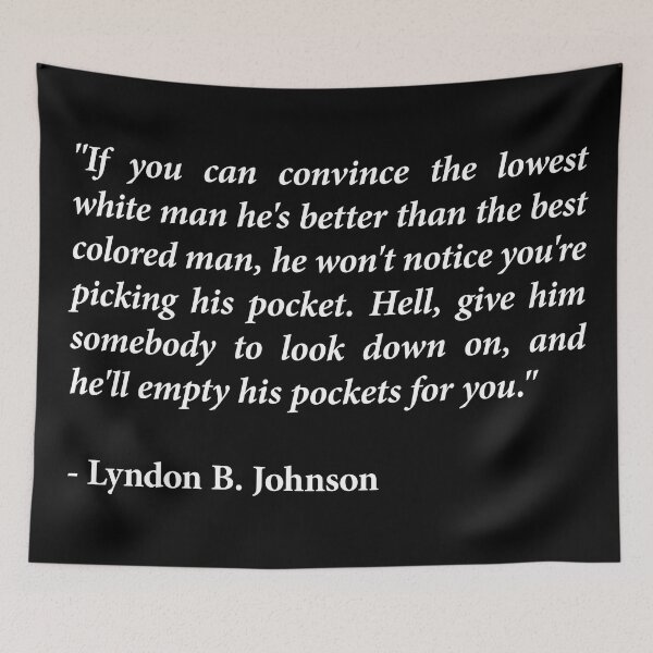 Item preview, LBJ Quote designed and sold by Texterns.